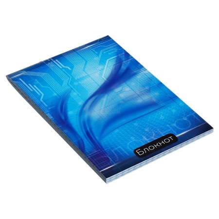 A set of notebooks A6, 40 sheets in a cage on a clip "abstraction", cover coated a cardboard, an offset unit, 4 pieces-2