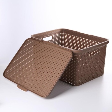 Basket for storage "Artline", 30 l, 46 × 34 × 25 cm, color mix-1
