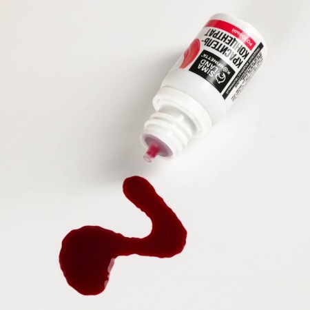 Druming water -watering water -soluble for desserts: pink electric, 10 ml.-2