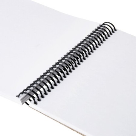 Sketchbook 120g/m Brauberg Art Debut Magic 190x190 mm 80l, rowing, elastic band, Bel BOM 115067-4
