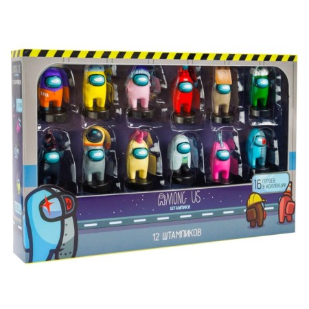 Set of stamps YUME AMONG US, 12 pcs-1