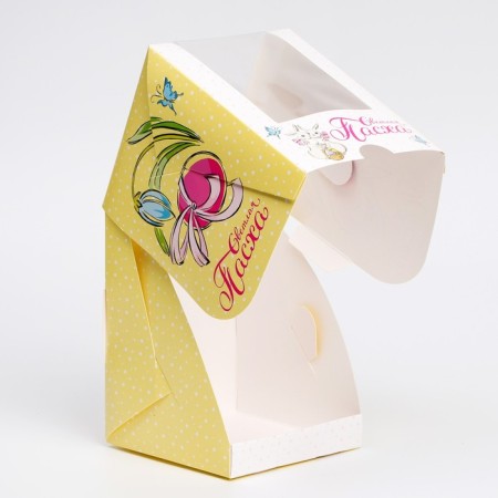 Easter box with the Bright Easter window, 12.5 x 9.5 x 9.5 cm-1