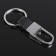 Cartage key key, clip with a loop, chrome