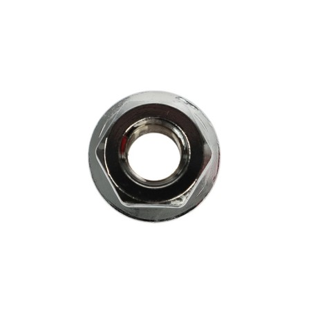 Nut m10x1.25 18, hex17, cone, open, ch, h-1018-2