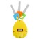 Musical keychain, sound, yellow color