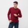 Long -sized male plain, burgundy color, size 48