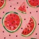Baby Ethel "Watermelons", 150*220 cm, reps, pl. 30 g/m², 100% cotton