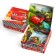 Gift Folding Box with 3D "Champion", cars, 15x15x7 cm