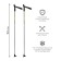Parks of aluminum ski gekars vega, length 110 cm