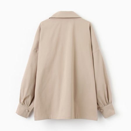 Women's jacket Minaku: safari beige color, river 44-9