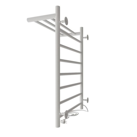 The electric heated towel "Sanprise" Aurora P8, 500x800 mm, left, white-2