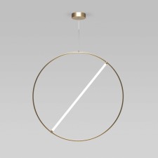 Suspendor of the suspended Eurosvet Element 90283/1, LED, 14 W, 3300/4200/6500K, 686LM, 810x810x1200 mm, remote control, color of bronze