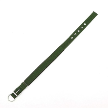 Collar "Comfort" Combined, 58 x 3 cm, Osh 45-52 cm, dark green-3