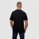 T -shirt male, black color/print mix, size S