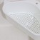 Holder on a sink for kitchen trifles, 26 × 14 × 9 cm, white color