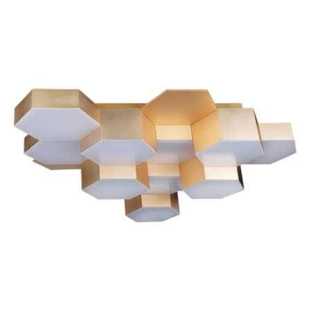 Favo 60W Led 3000k satin, gold 59x58x12cm
