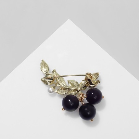 Brother "Berries" amethyst, the color of purple-green in gold-1