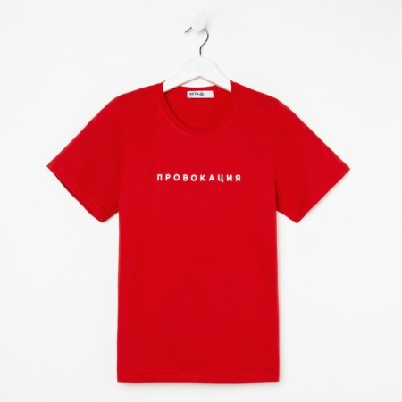 Women's T-shirt KAFTAN "Provocation", red, rr 40-42-3
