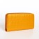Women's wallet with lightning, yellow color