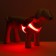 Shleika luminous size m, sling 2.5 cm, og 38-50 cm, 3 glow modes red