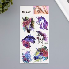 Tattoo on the body color 