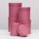Set of round boxes 5V1 "Fuchsia Purvalum", 20 × 20 ‒15 × 15 cm