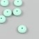 Busina silicone "flattened" mint green d = 1.2 cm