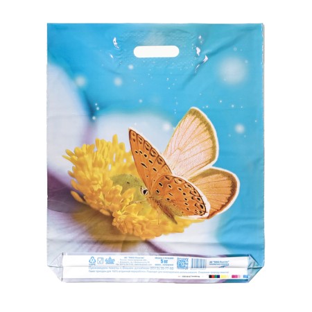 Package "Moments", polyethylene with a cut pen, 37*45 cm, 60 μm-1