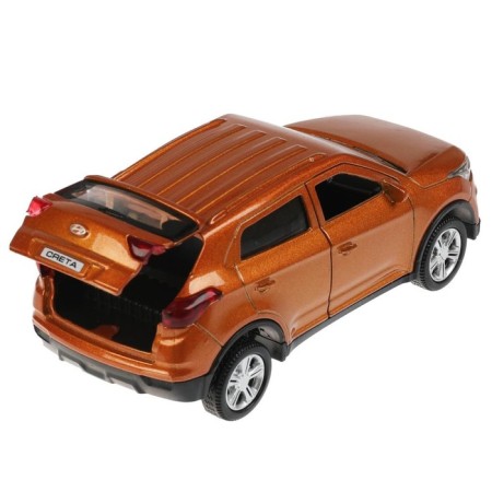 Metal machine Hyundai Creta/Skoda Yeti, 12 cm, doors, baggage, inertia, mix-7