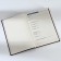 Deliciper of Leduced A5, 160 liters. Solid cover. Leatherette. Brown. Cream block
