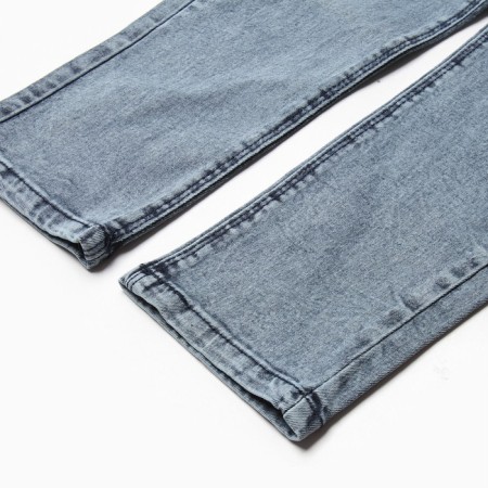 Jeans for the boy, the color is blue, height 152 cm-2