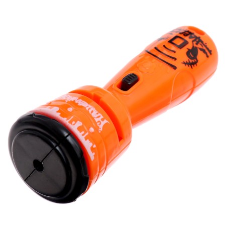 Projector-Funder "terrible stories", light, color orange-1