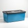 Storage container with a lid "Economy", 75 l, 79 × 41.5 × 33 cm, color mix