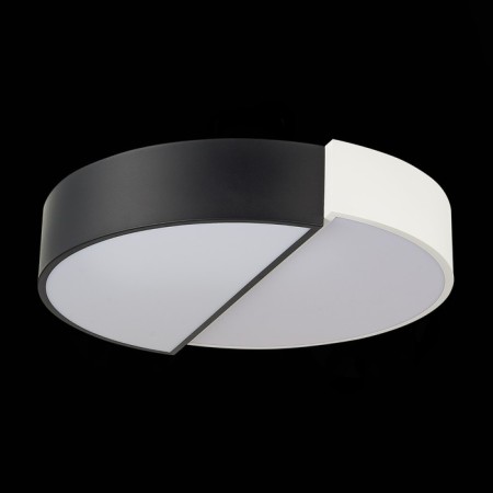 Ceiling EVOLUCE lamp. Sle200642-01. Meta. 1x36 W, LED, 3000K/4000k/6000k, 2160 LM, 50x50x10 cm, white, black color-9