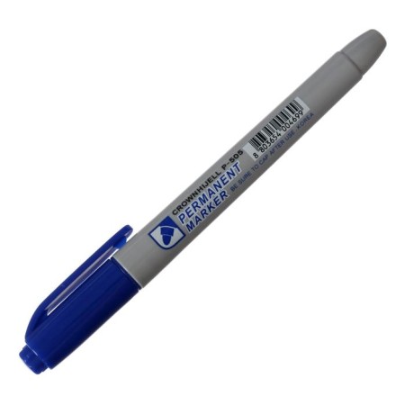 Permanent marker 2.0 mm, Crown P-505, blue-6