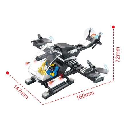 Designer Special Forces "City Jet", 96 details-1