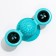 A toy-vaguine on a suction cup for cats, with cat mint, 2 compartments, turquoise