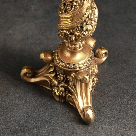 Climb "Flowerers" 13x13x28cm, bronze with gilding-3