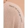 Female jumper, size 48, beige color