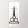 Scissors are manicure, wide, straight, 10 cm, matte black color