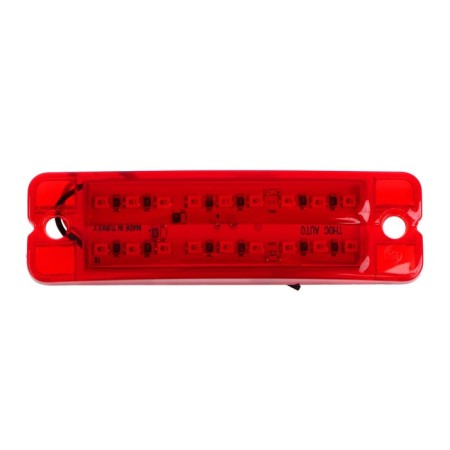 Gabarit lantern 18 diode LED, red, 12 - 24 V, 100 mm, 4372-3