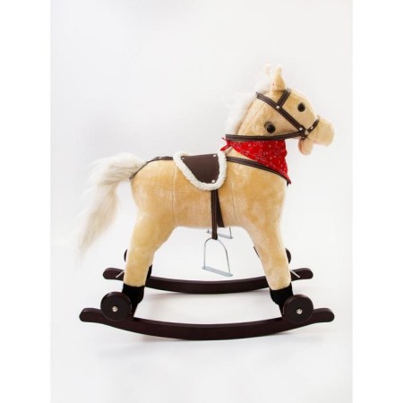 Horse Railway Hall Amarobaby West, with wheels, 69.5x28.5x74 cm, beige color