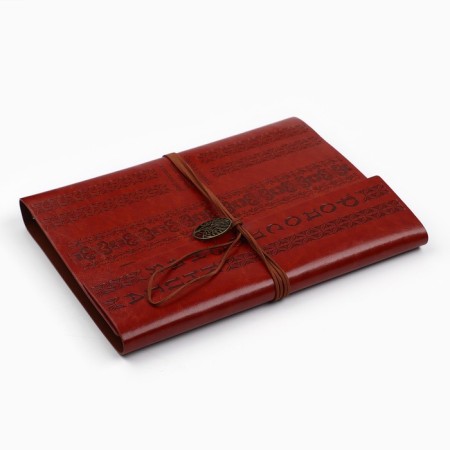 The genealogy book "Our family", 65 sheets, brown, 35 x 23.5 cm-3