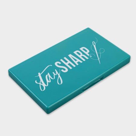 Magnetic needle, 11 × 6.5 cm, dark turquoise color-2