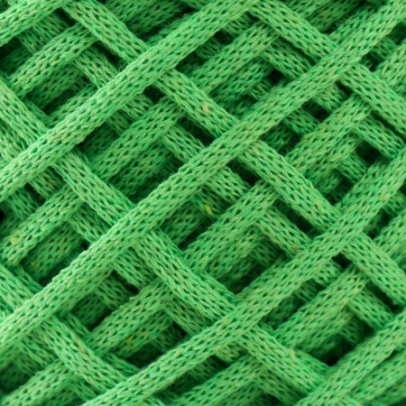 Cotton cord 3 mm 220m/240 ± 5 g gradient "Summer" (lime/white)-2
