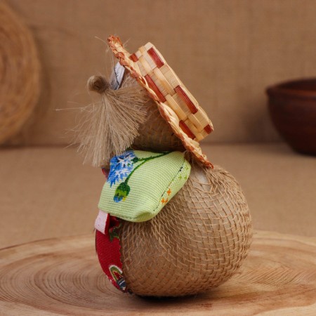 The amulet "Brown Nafanya", 15 cm, mix-1