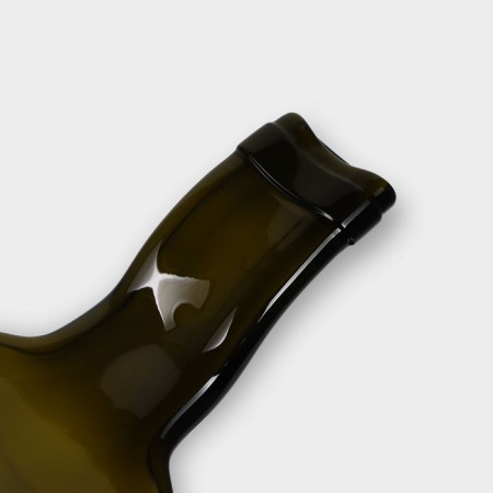 A plate from the bottle "Selena", glass, 30 × 15.5 cm-3