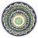 Rishtan ceramics "Patterns", 18 cm, big, mix