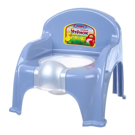 Pot children's "duckling" bluish-gray/ white 310x295x280mm