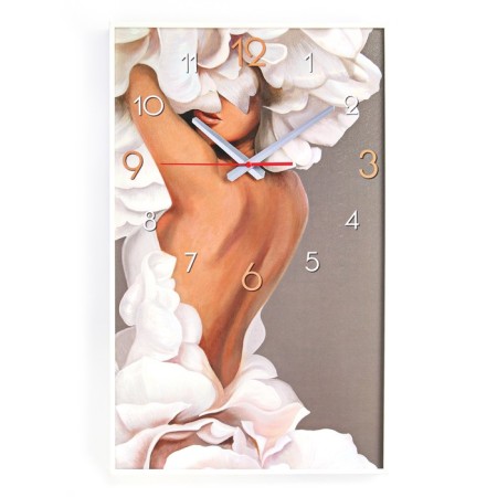 Carty clock, interior "girl", smooth move, 57 x 35 x 4 cm